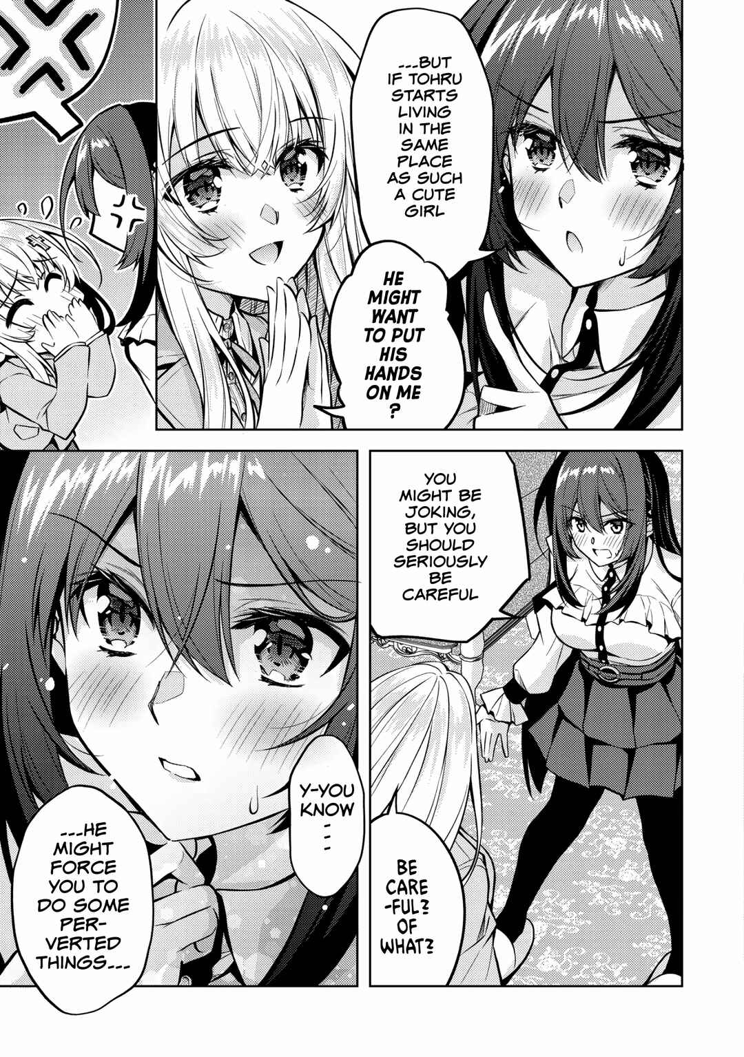 Tsundere Hokuou Bishoujo no Classmate ga, Kon'yakusha ni natta Totan ni Dere Ippentou ni Natteshimatta Ken ni tsuite Chapter 5 - Page 11