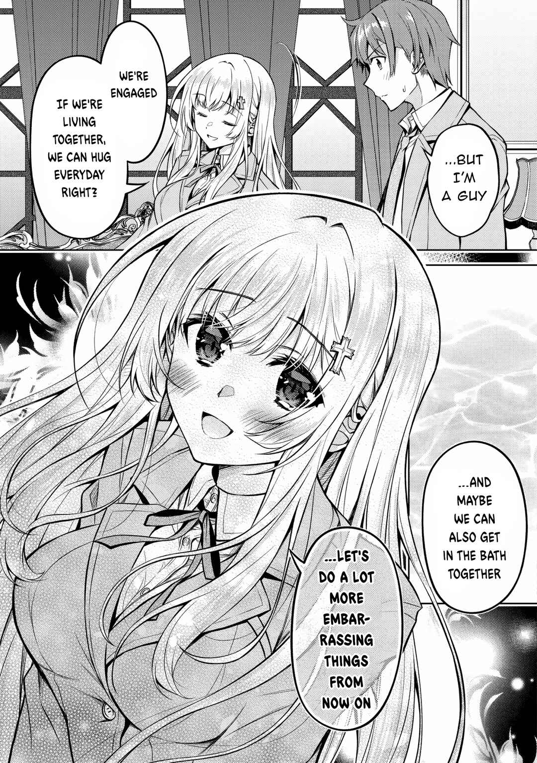 Tsundere Hokuou Bishoujo no Classmate ga, Kon'yakusha ni natta Totan ni Dere Ippentou ni Natteshimatta Ken ni tsuite Chapter 5 - Page 23
