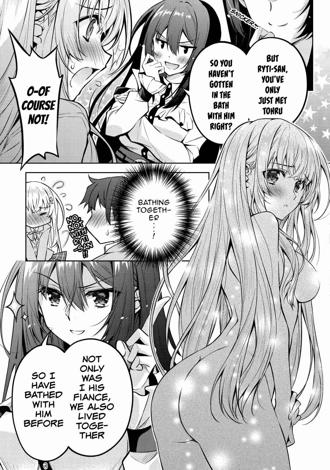 Tsundere Hokuou Bishoujo no Classmate ga, Kon'yakusha ni natta Totan ni Dere Ippentou ni Natteshimatta Ken ni tsuite Chapter 5 - Page 5
