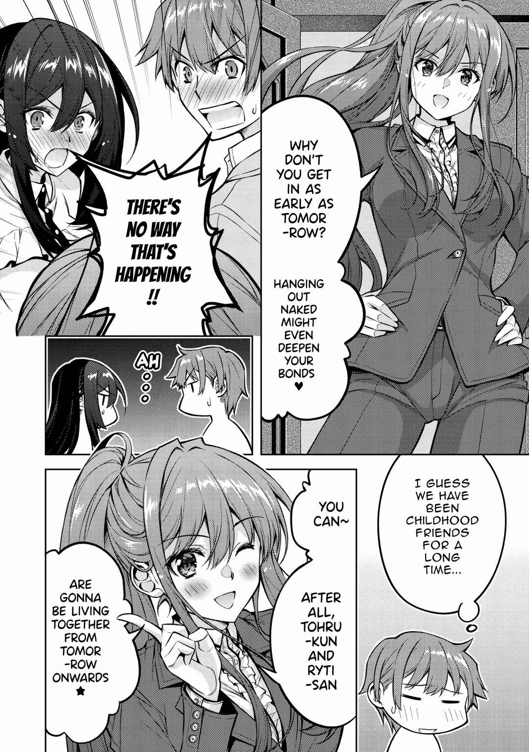 Tsundere Hokuou Bishoujo no Classmate ga, Kon'yakusha ni natta Totan ni Dere Ippentou ni Natteshimatta Ken ni tsuite Chapter 5 - Page 8