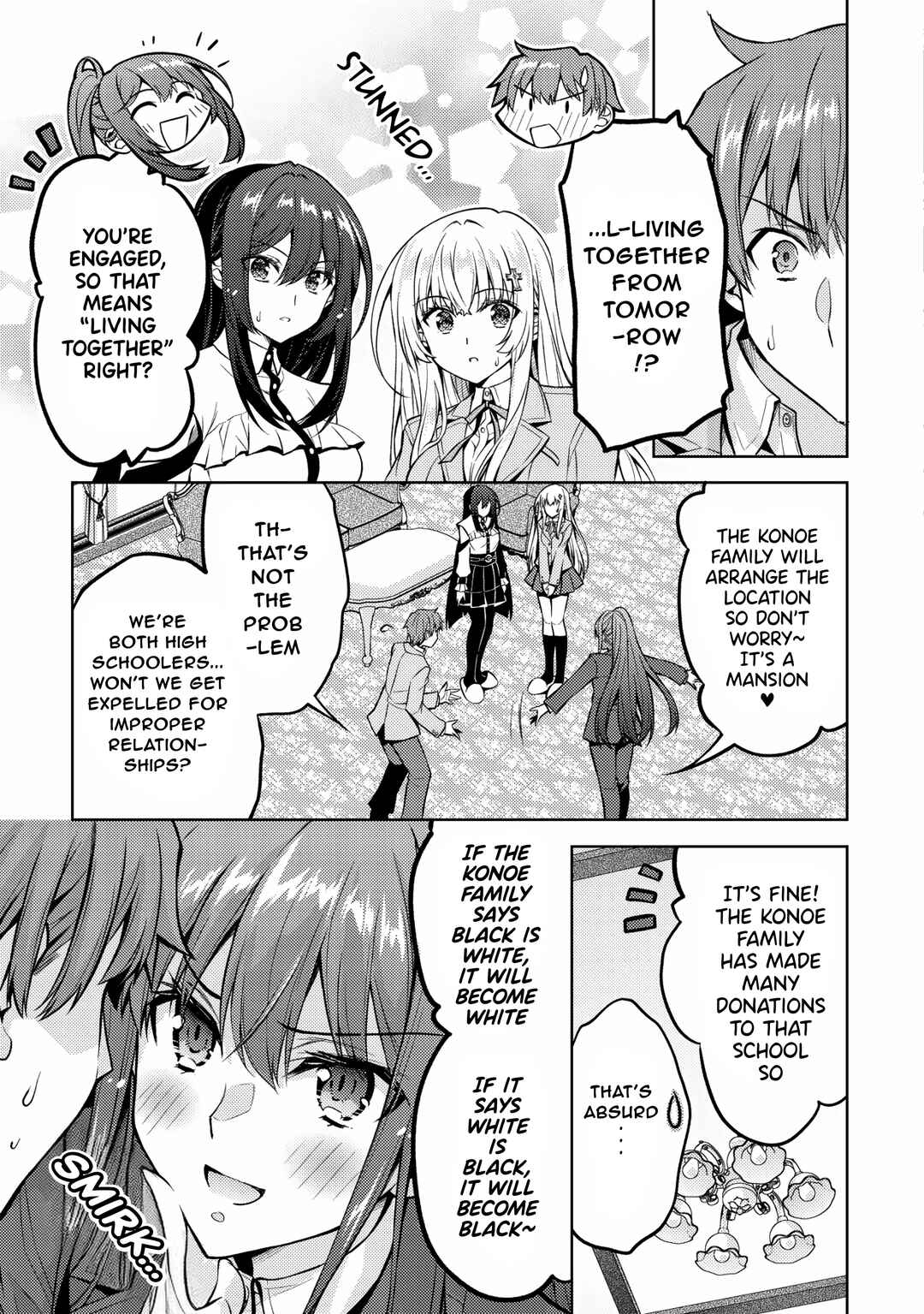 Tsundere Hokuou Bishoujo no Classmate ga, Kon'yakusha ni natta Totan ni Dere Ippentou ni Natteshimatta Ken ni tsuite Chapter 5 - Page 9