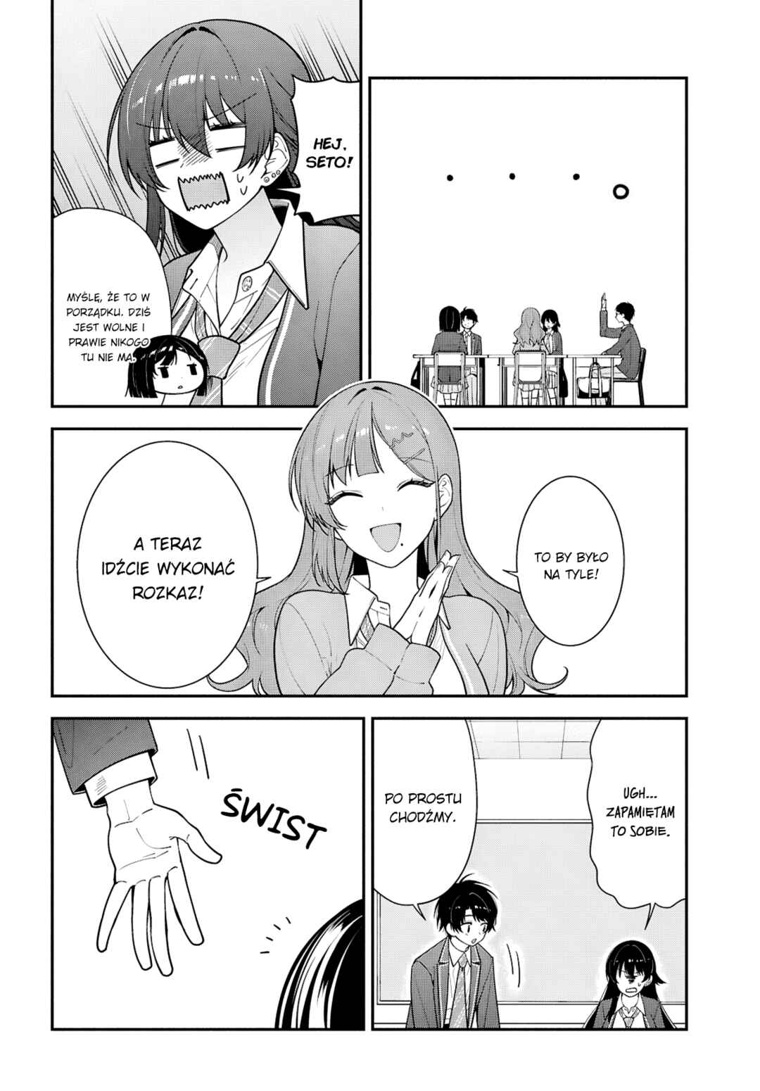 Tonari no Seki no Yankee Shimizu-san ga Kami wo Kuroku Sometekita Chapter 14 - Page 10