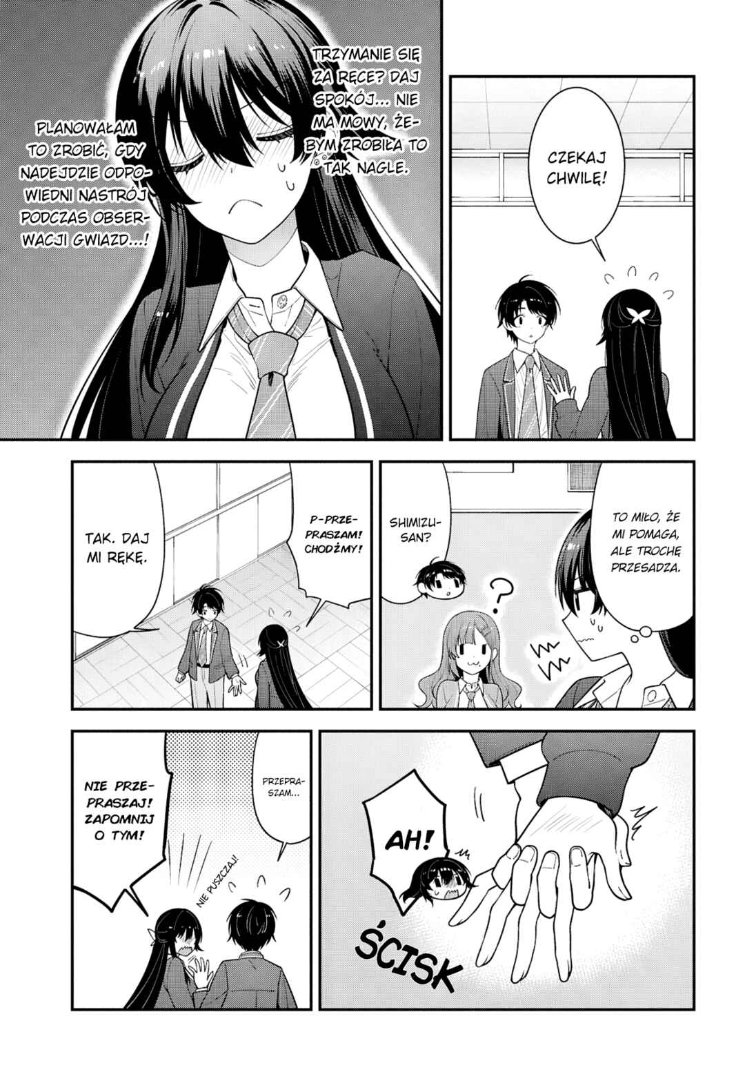 Tonari no Seki no Yankee Shimizu-san ga Kami wo Kuroku Sometekita Chapter 14 - Page 11