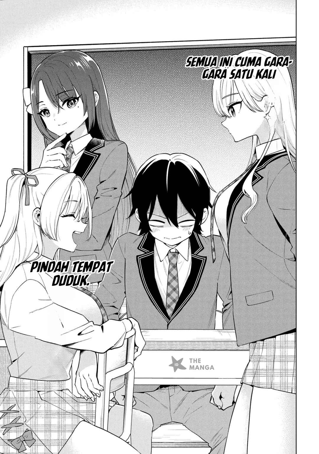 Inkya no Ore ga Sekigae de S-kyuu Bishoujo ni Kakomaretara Himitsu no Kankei ga Hajimatta. Chapter 3 - Page 34