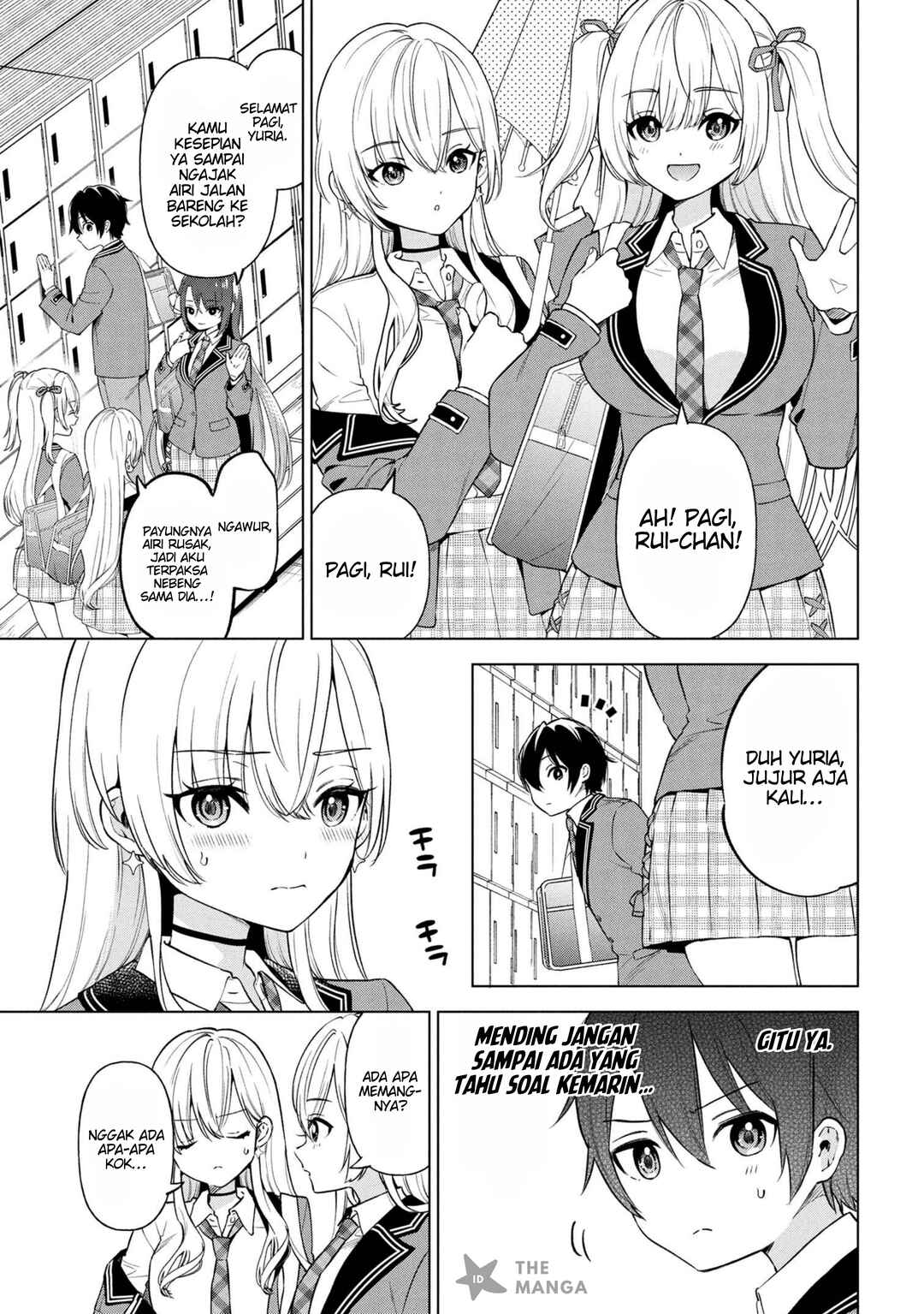 Inkya no Ore ga Sekigae de S-kyuu Bishoujo ni Kakomaretara Himitsu no Kankei ga Hajimatta. Chapter 3 - Page 4