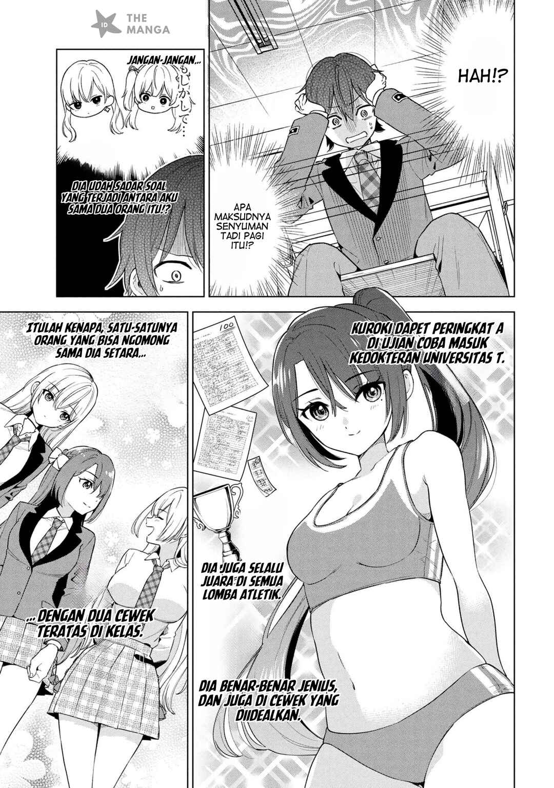 Inkya no Ore ga Sekigae de S-kyuu Bishoujo ni Kakomaretara Himitsu no Kankei ga Hajimatta. Chapter 3 - Page 6