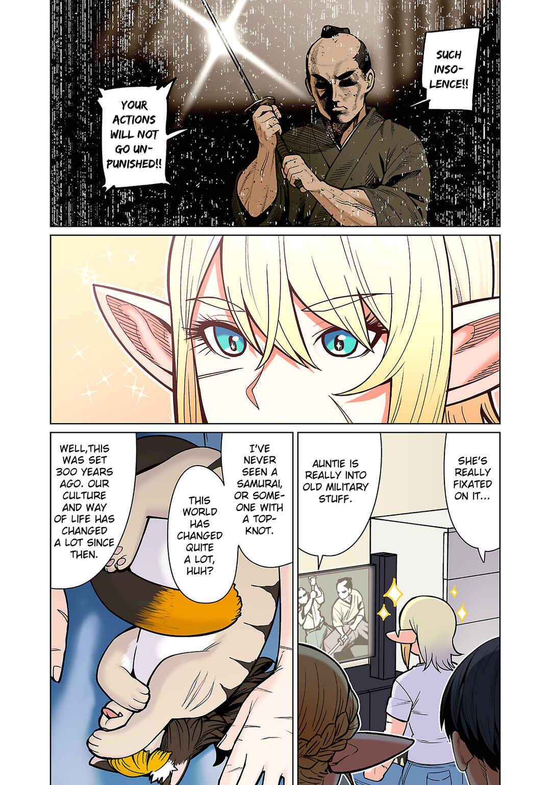 Shin Elf-san wa Yaserarenai. (Official Colored) Chapter 13 - Page 5