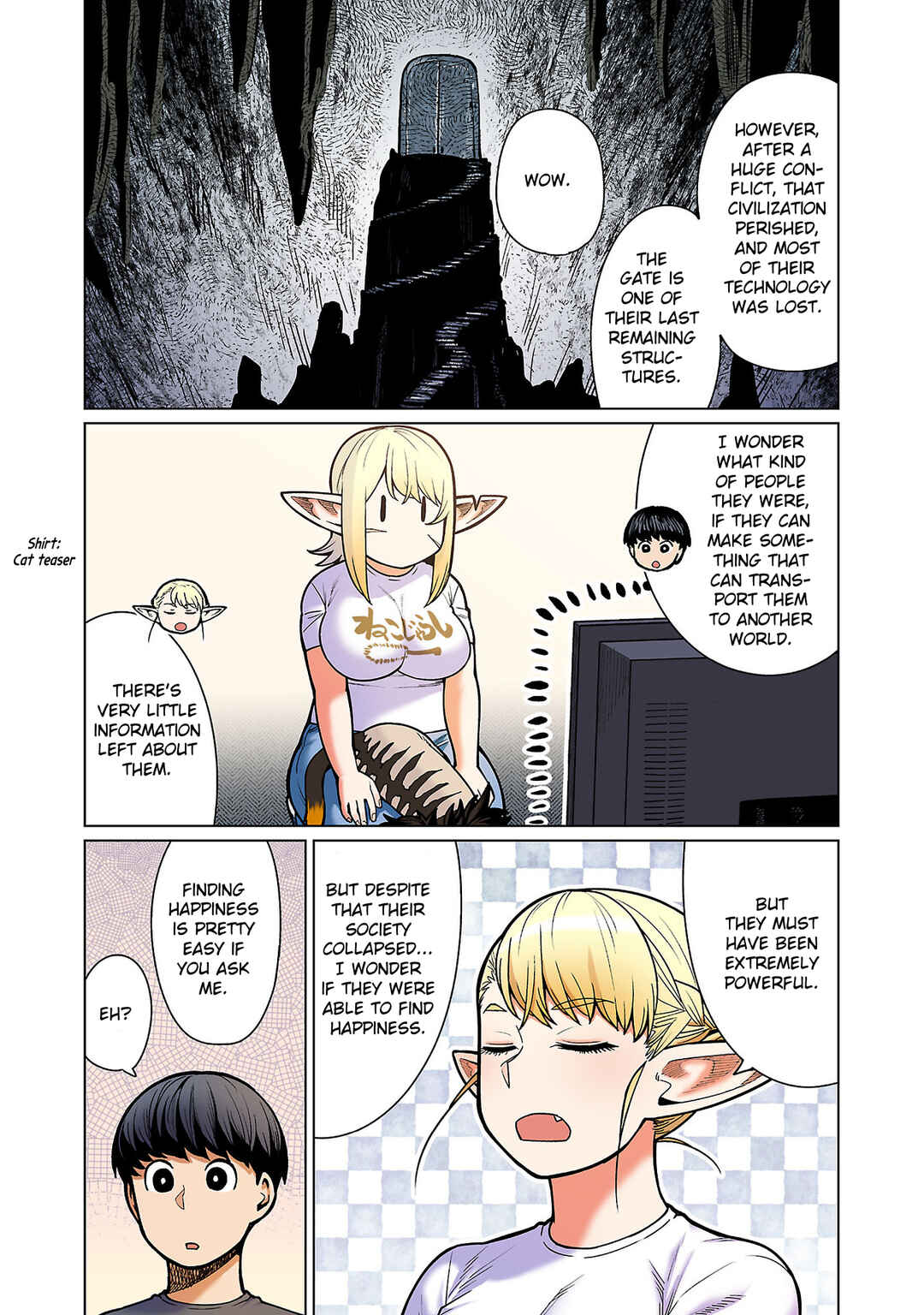 Shin Elf-san wa Yaserarenai. (Official Colored) Chapter 13 - Page 7