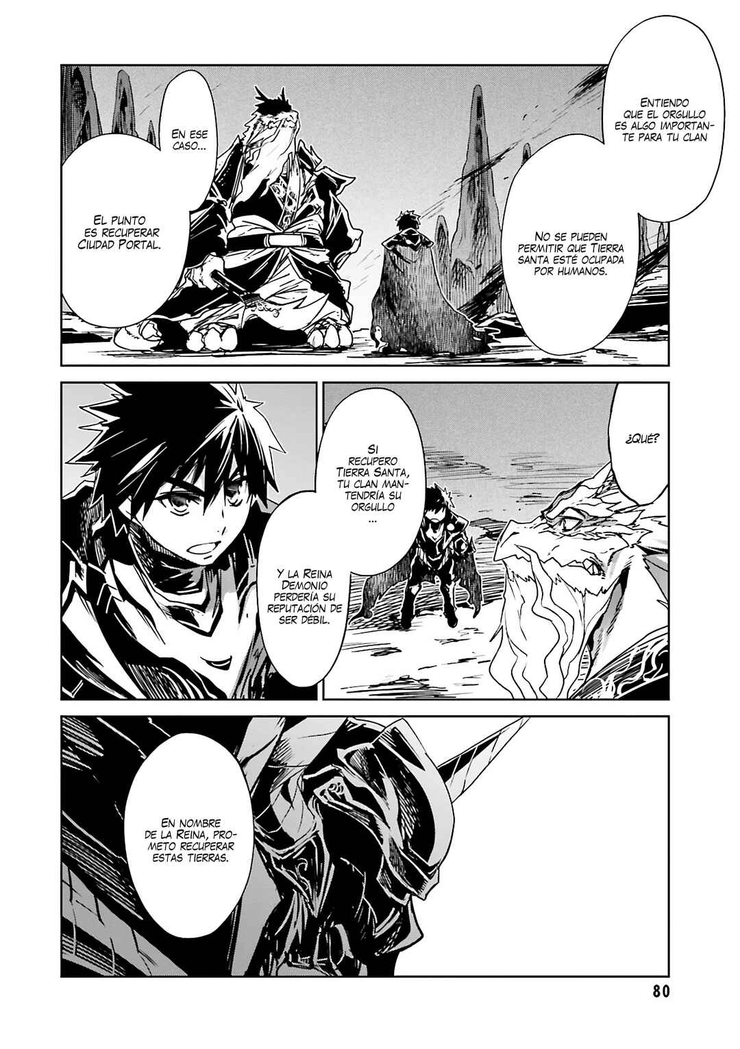 MAOYU : Archenemy and Hero “Become mine, Hero” “I refuse!” Chapter 6 - Page 33