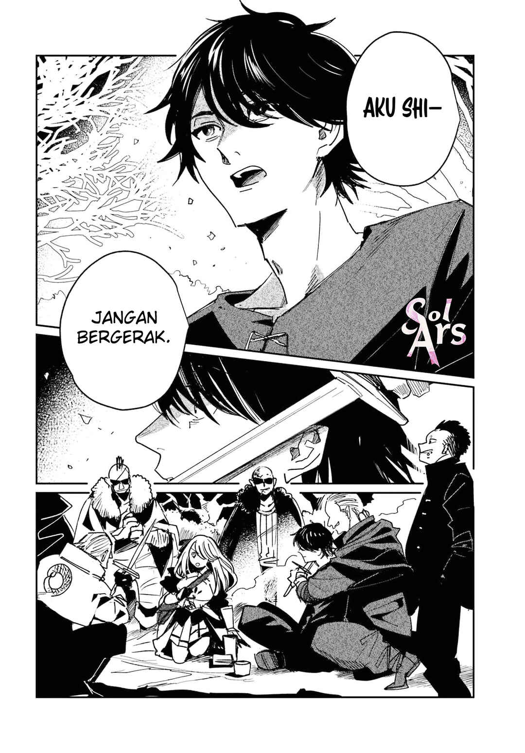 Shiou no Kikan: Moto Yuusha no Ore, Jibun ga Soshiki Shita Chuuni Himitsu Kessha o Tomeru tame ni Futatabi Isekai ni Shoukan Sareteshimau Chapter 1 - Page 33