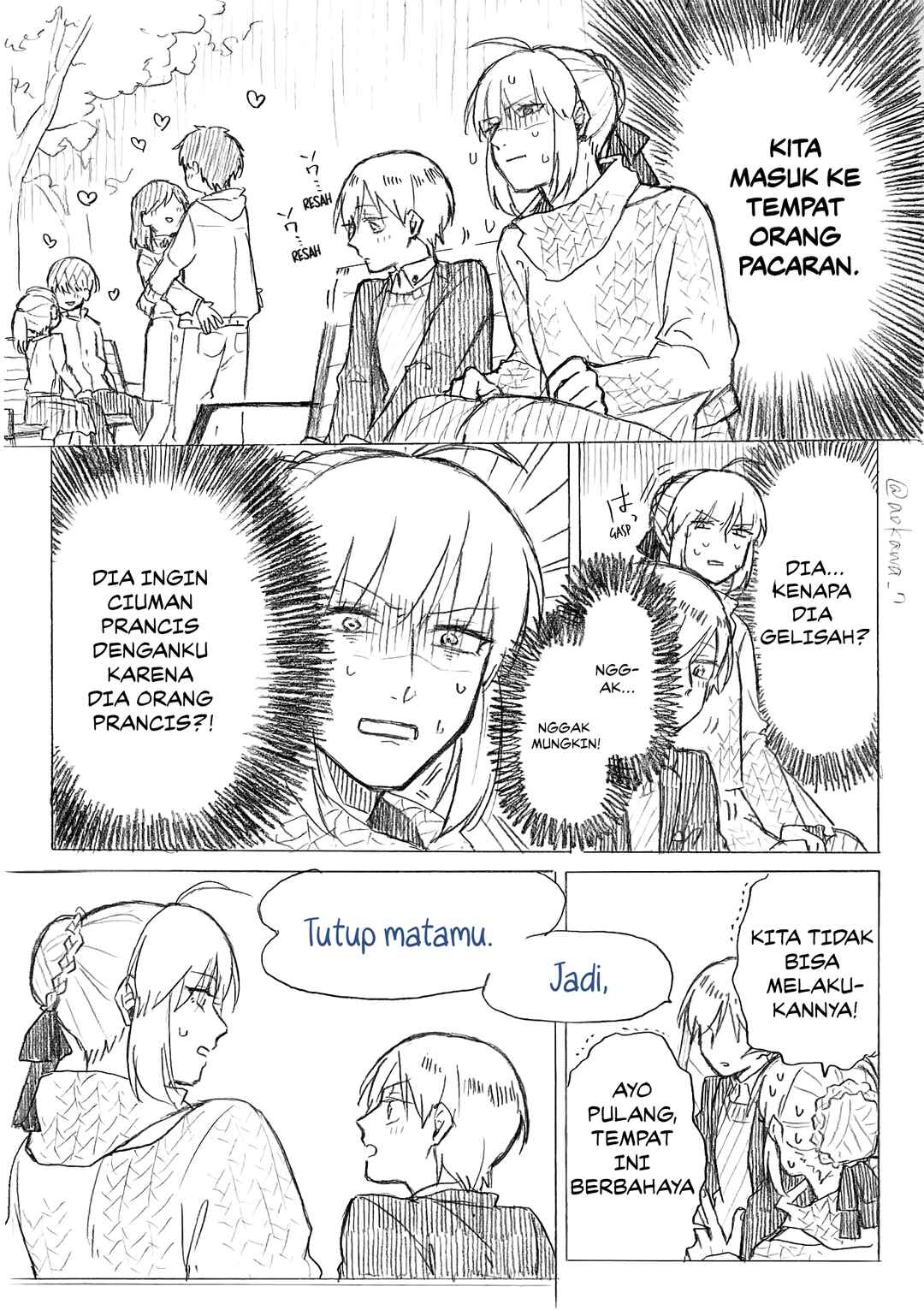 Josou Cosplayer ni Otouto ga Dekiru Manga Chapter 6.1 - Page 3