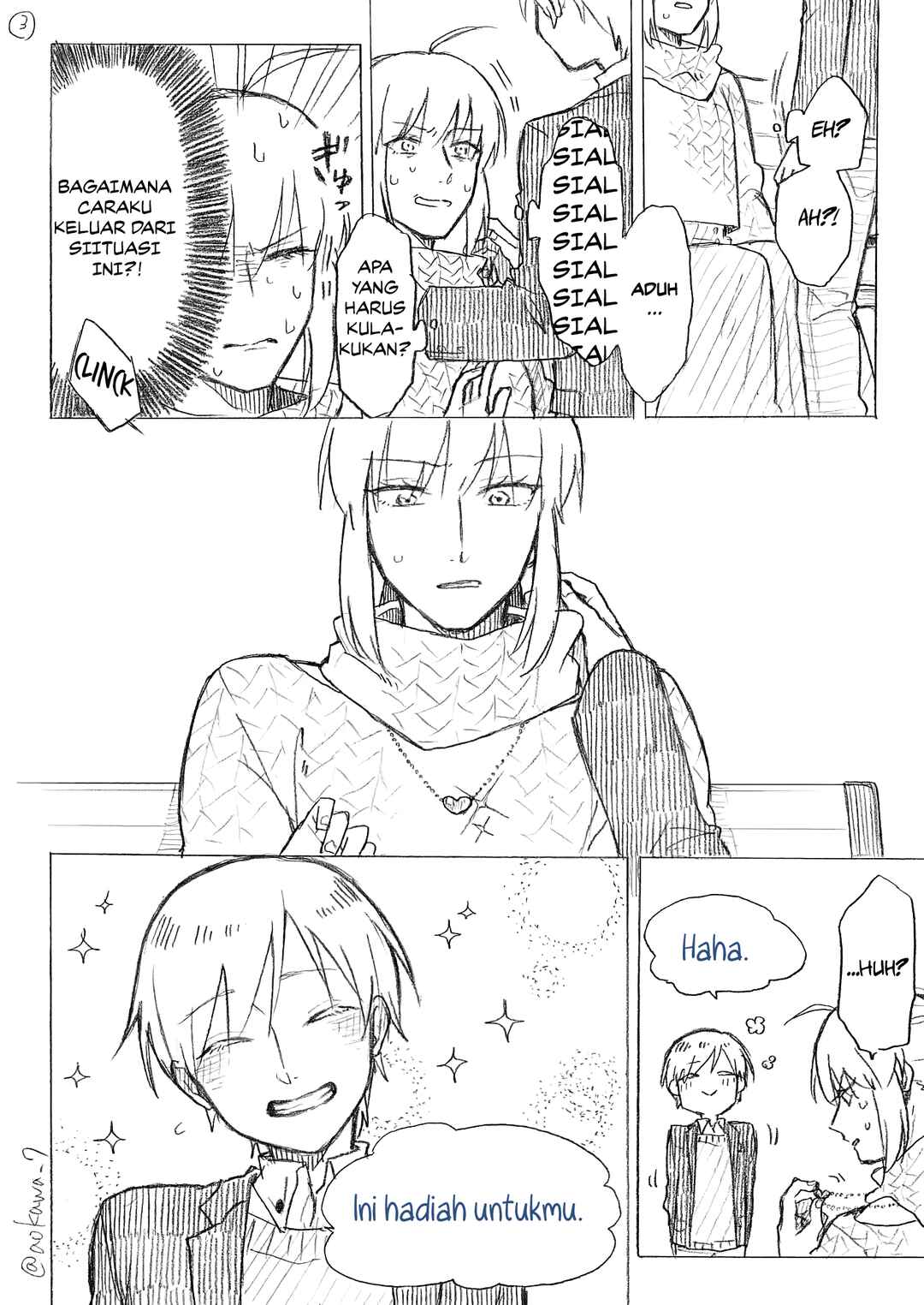 Josou Cosplayer ni Otouto ga Dekiru Manga Chapter 6.1 - Page 4