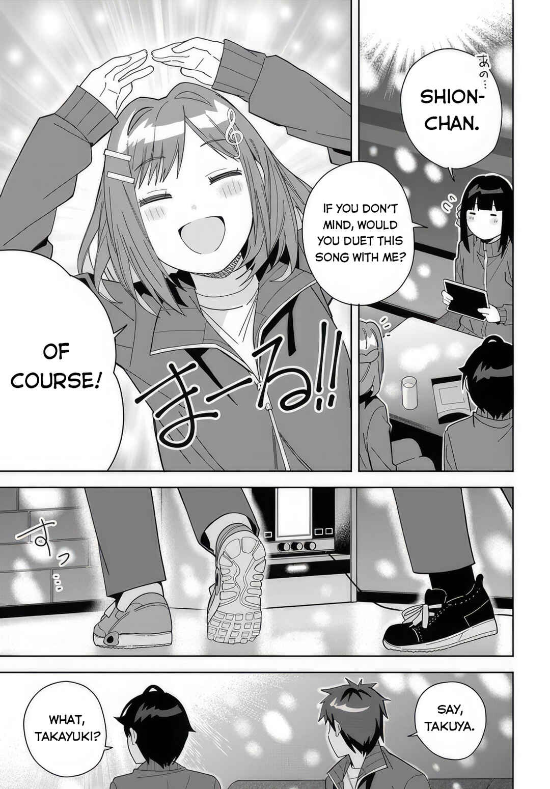 Classmate no Moto Idol ga, Tonikaku Kyodou Fushin nandesu. Chapter 5 - Page 18