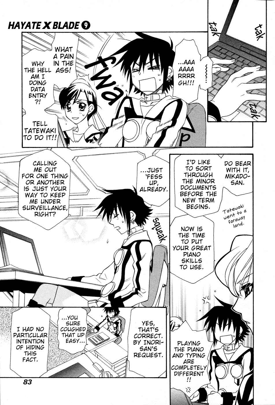 Hayate x Blade Chapter 50 - Page 9