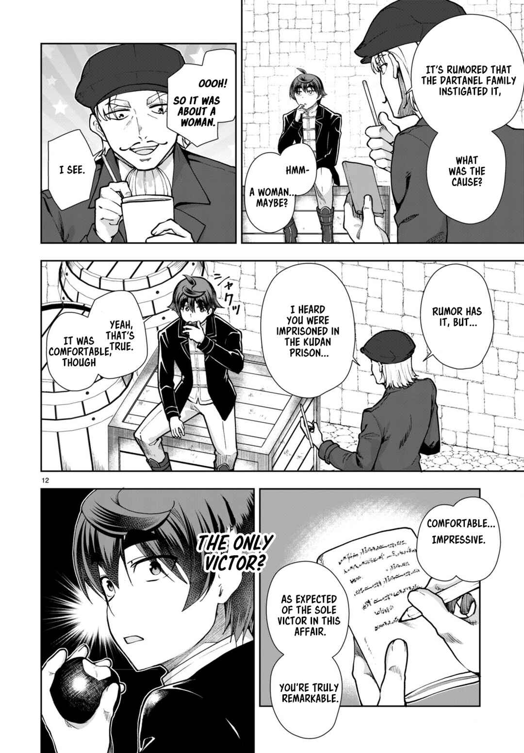 Botsuraku Yotei Nanode, Kajishokunin o Mezasu Chapter 61 - Page 12