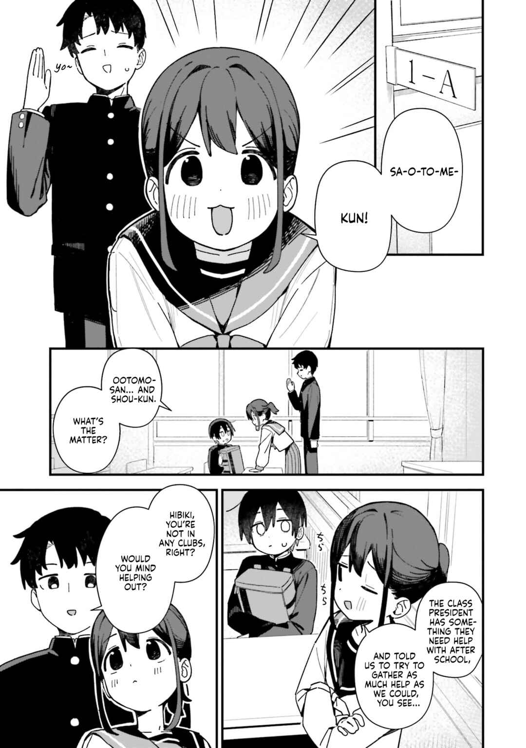 Kawaihara-senpai wa Kawaii (Saotome-kun) ga Suki! Chapter 3 - Page 1