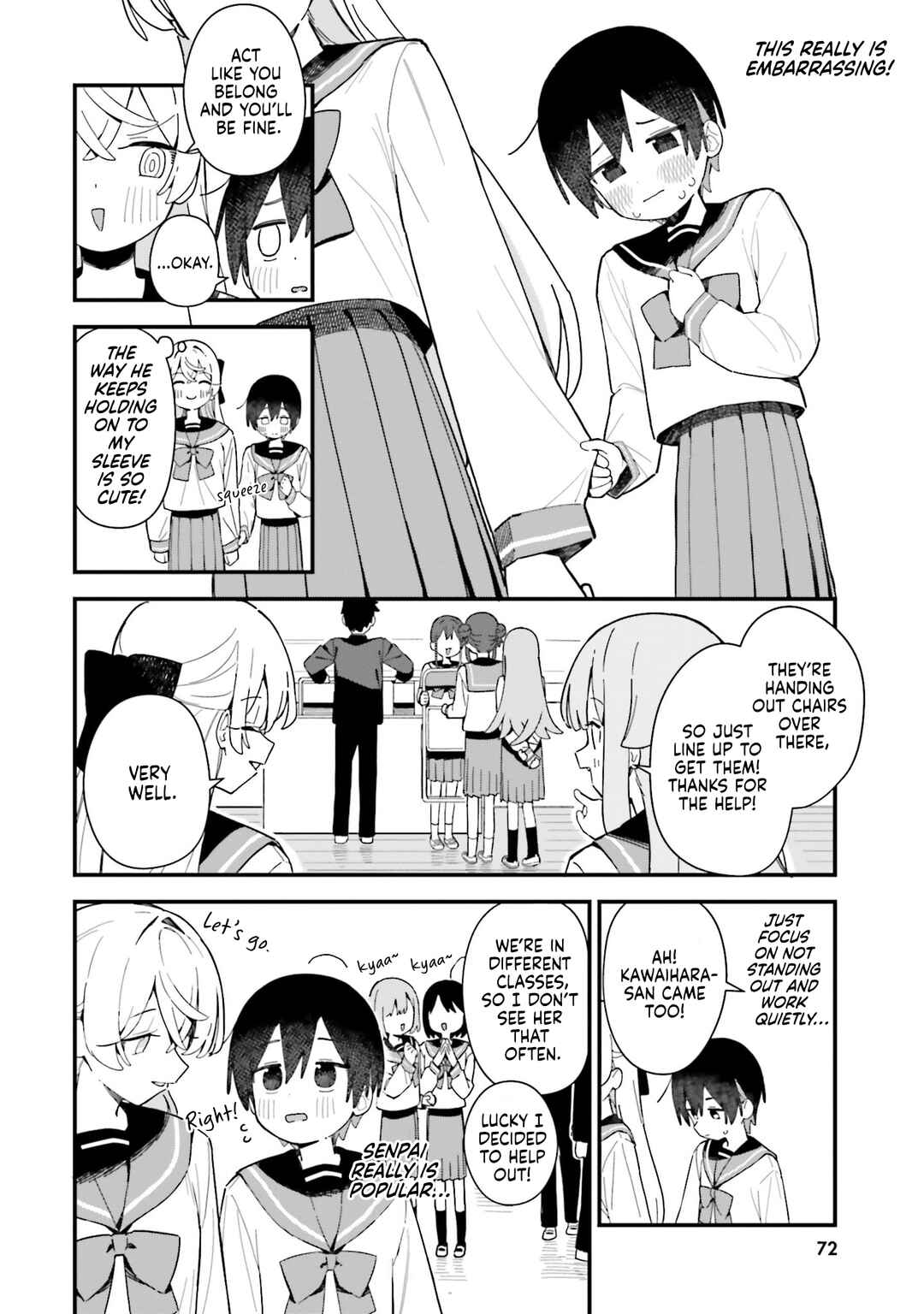 Kawaihara-senpai wa Kawaii (Saotome-kun) ga Suki! Chapter 3 - Page 12