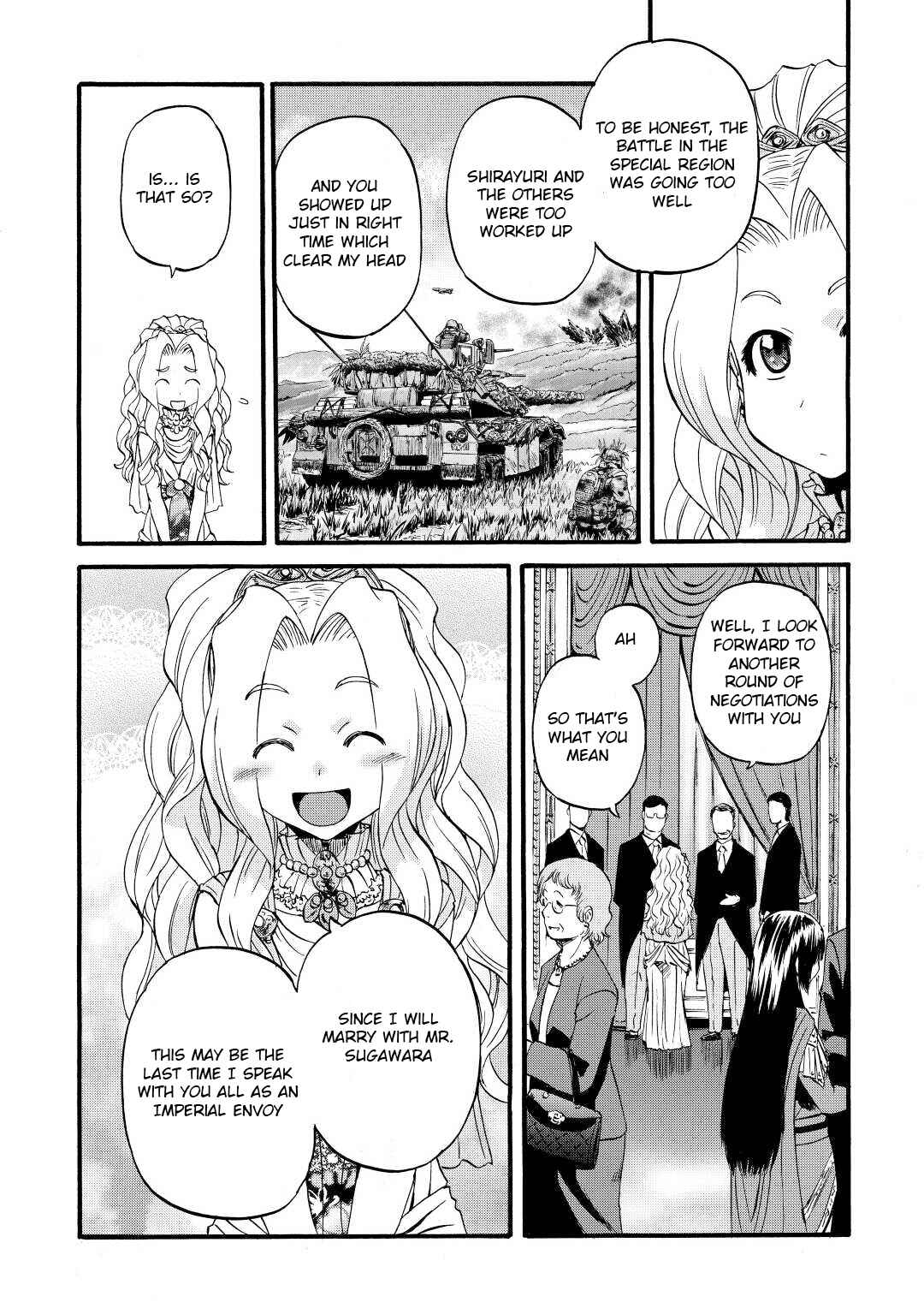 GATE - Jieitai Kanochi nite, Kaku Tatakaeri Chapter 112 - Page 19
