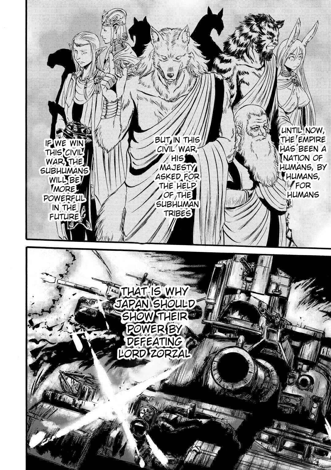 GATE - Jieitai Kanochi nite, Kaku Tatakaeri Chapter 112 - Page 22