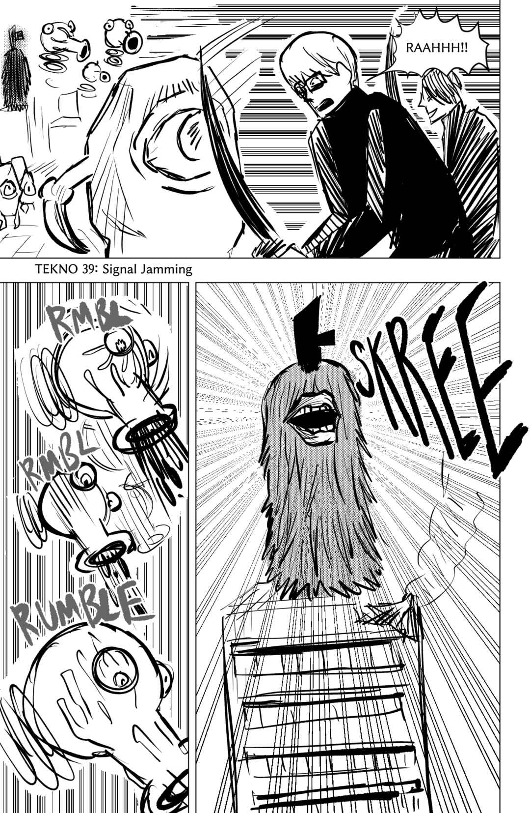 TEKNO: Sci-Fi Shonen Manga! Chapter 39 - Page 1