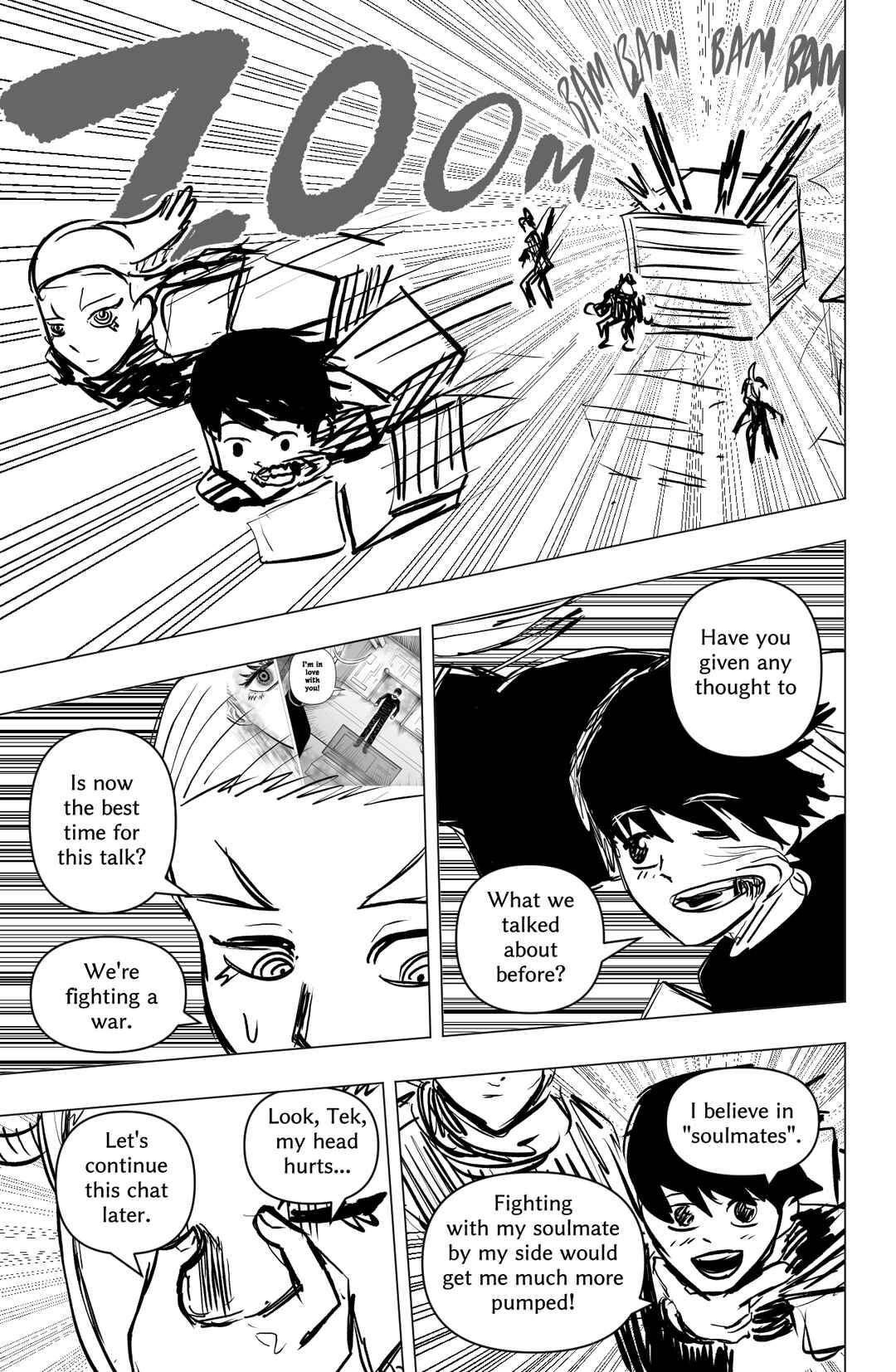 TEKNO: Sci-Fi Shonen Manga! Chapter 39 - Page 7