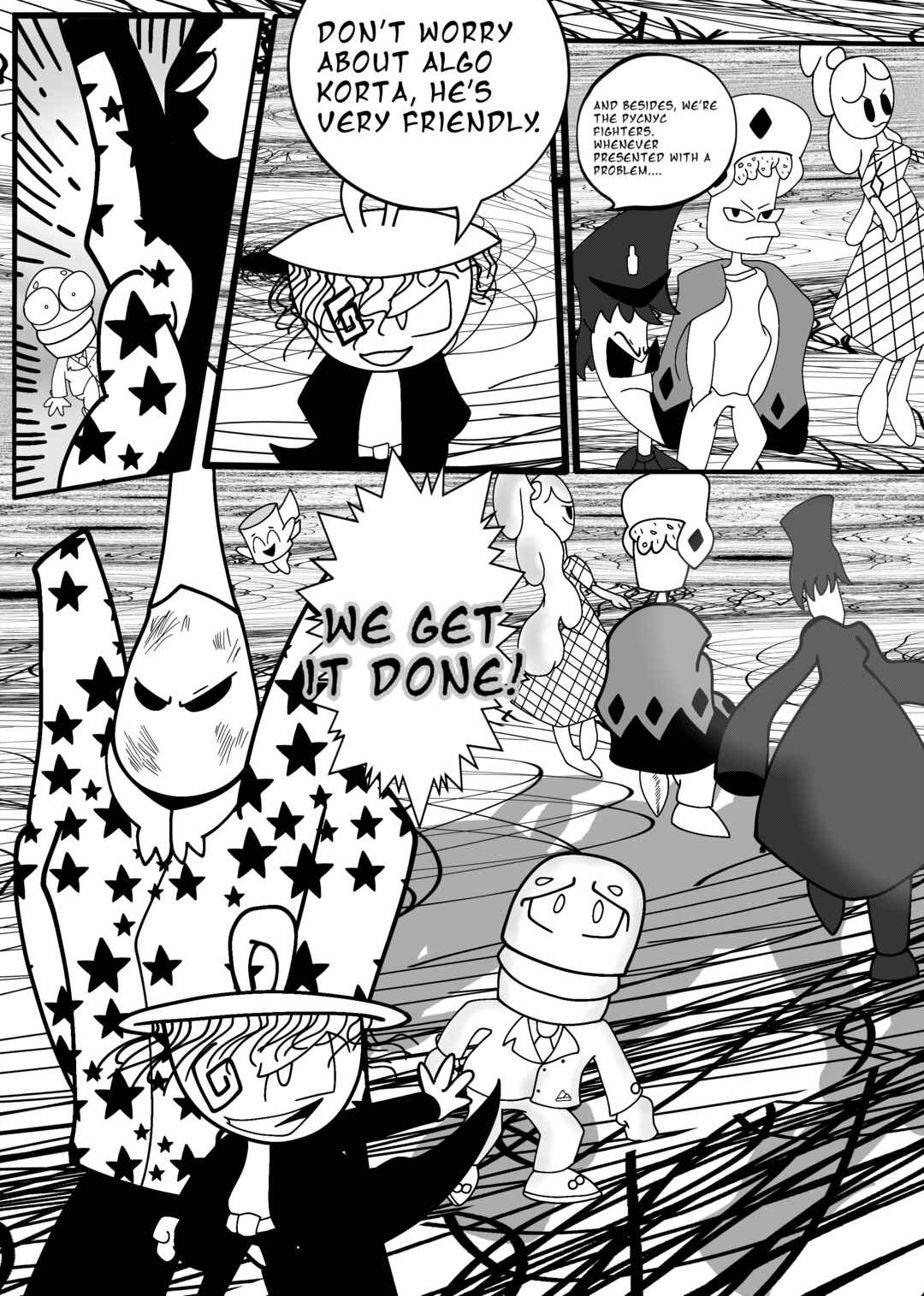 Pycnyc Fighters Chapter 7 - Page 15