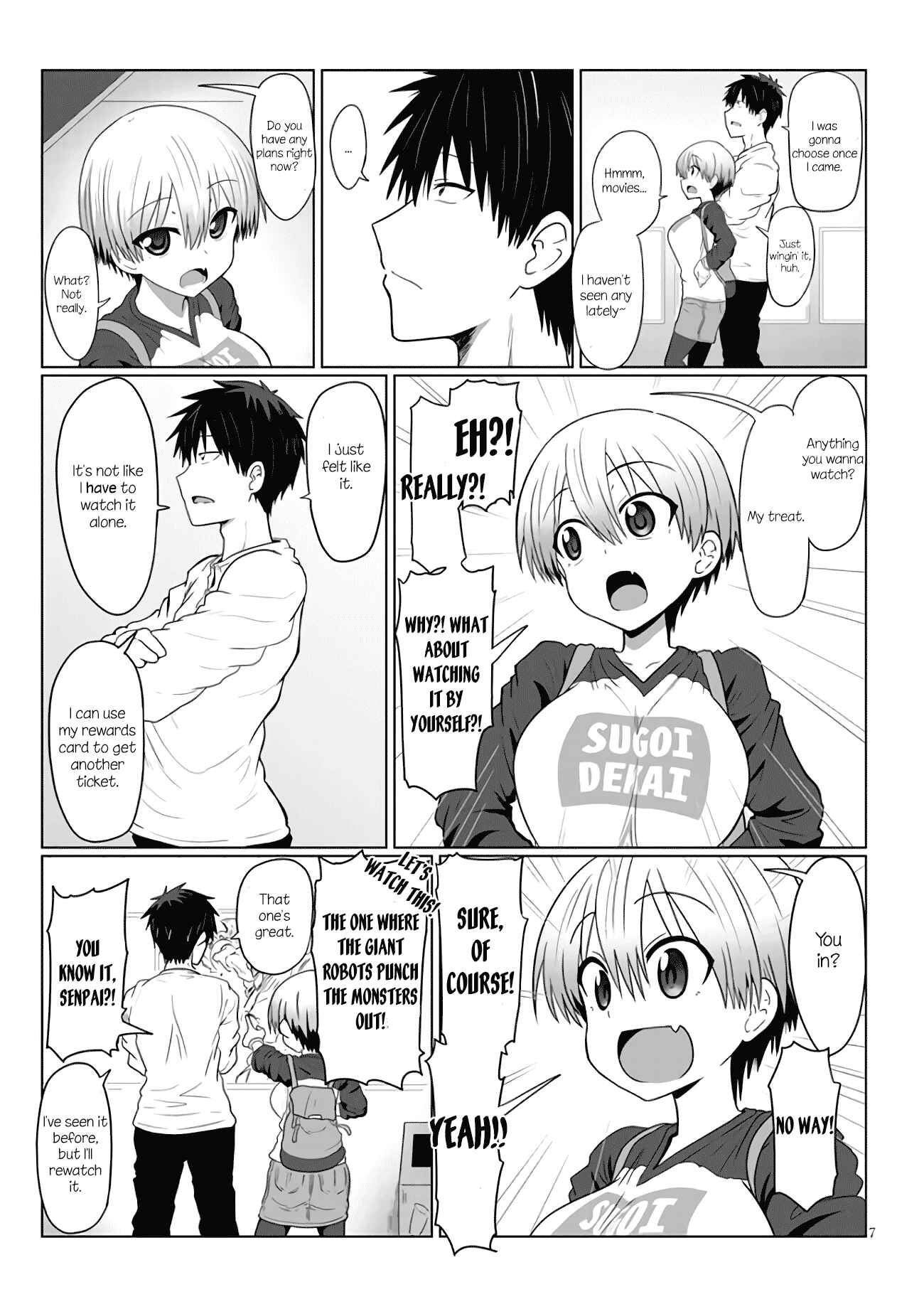 Uzaki-chan wa Asobitai! Chapter 2 - Page 7