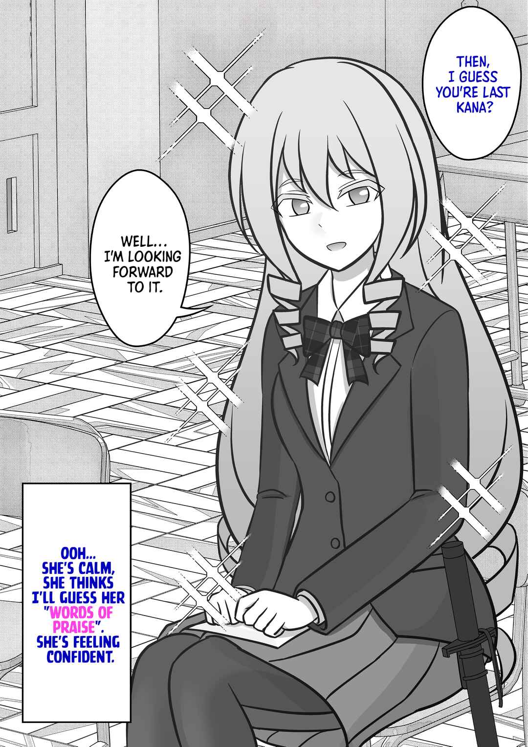 Danjo-hi 1:39 no Heikou Sekai wa Omoi no Hoka Futsuu Chapter 68 - Page 1