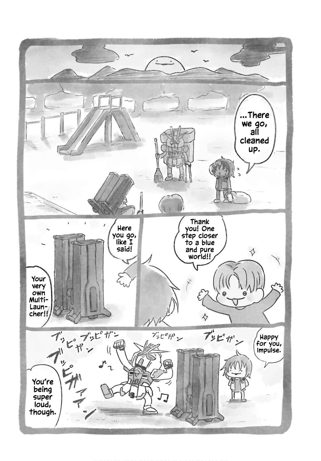 Mobile Suit Gundam SEED Problem Solvers! Shinn & Impulse Chapter 1 - Page 14