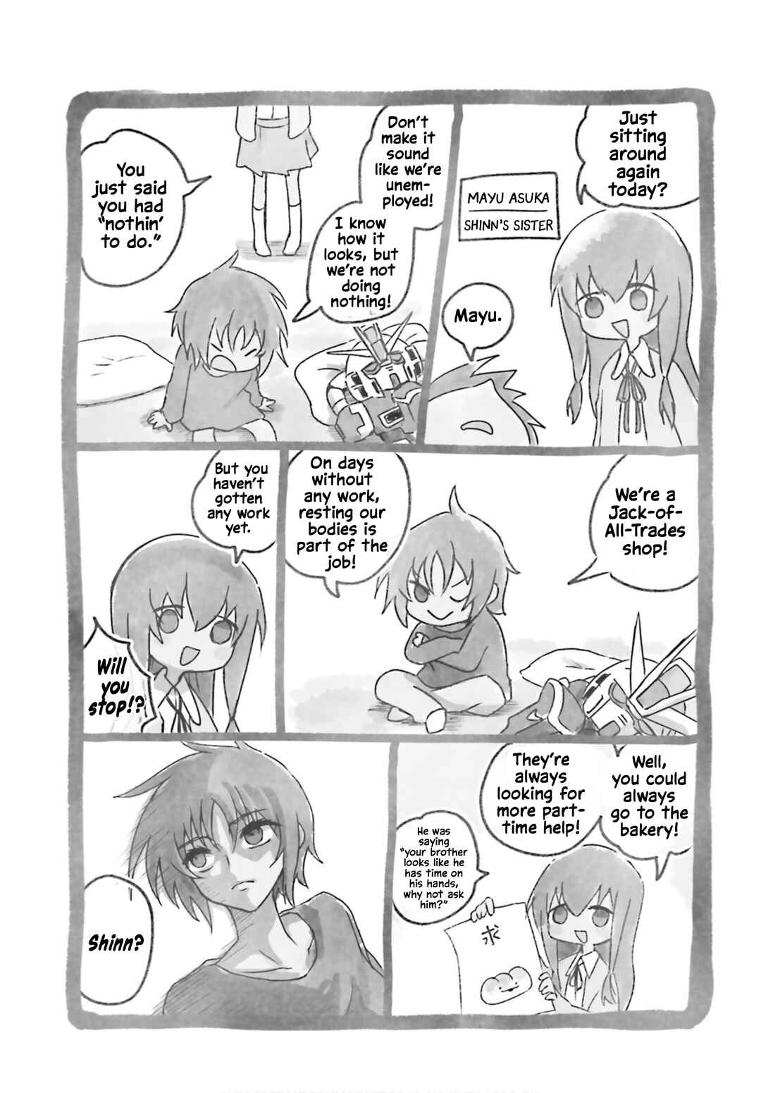 Mobile Suit Gundam SEED Problem Solvers! Shinn & Impulse Chapter 1 - Page 3