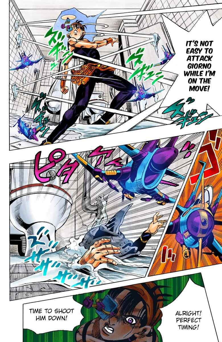 JoJo no Kimyou na Bouken: Part 5 - Ougon no Kaze Color-ban Chapter 89 - Page 10