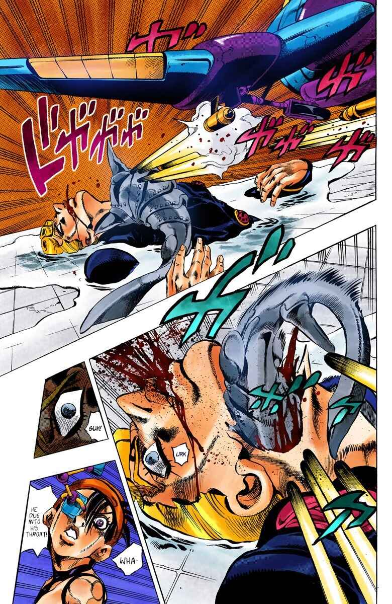 JoJo no Kimyou na Bouken: Part 5 - Ougon no Kaze Color-ban Chapter 89 - Page 11