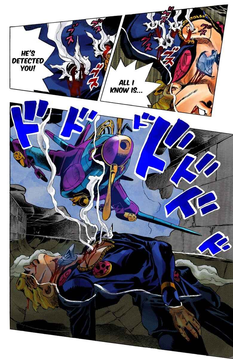 JoJo no Kimyou na Bouken: Part 5 - Ougon no Kaze Color-ban Chapter 89 - Page 16
