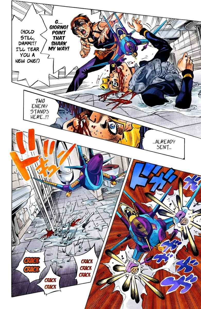 JoJo no Kimyou na Bouken: Part 5 - Ougon no Kaze Color-ban Chapter 89 - Page 6