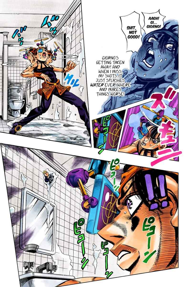JoJo no Kimyou na Bouken: Part 5 - Ougon no Kaze Color-ban Chapter 89 - Page 7