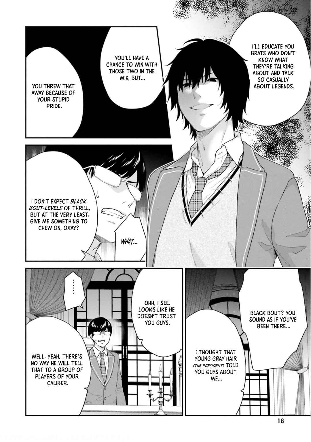 Jishou F-Rank no Oniisama ga Game de Hyouka sareru Gakuen no Chouten ni Kunrin suru Sou desu yo? Chapter 38 - Page 16