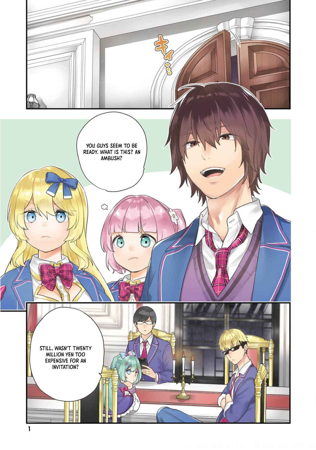 Jishou F-Rank no Oniisama ga Game de Hyouka sareru Gakuen no Chouten ni Kunrin suru Sou desu yo? Chapter 38 - Page 2