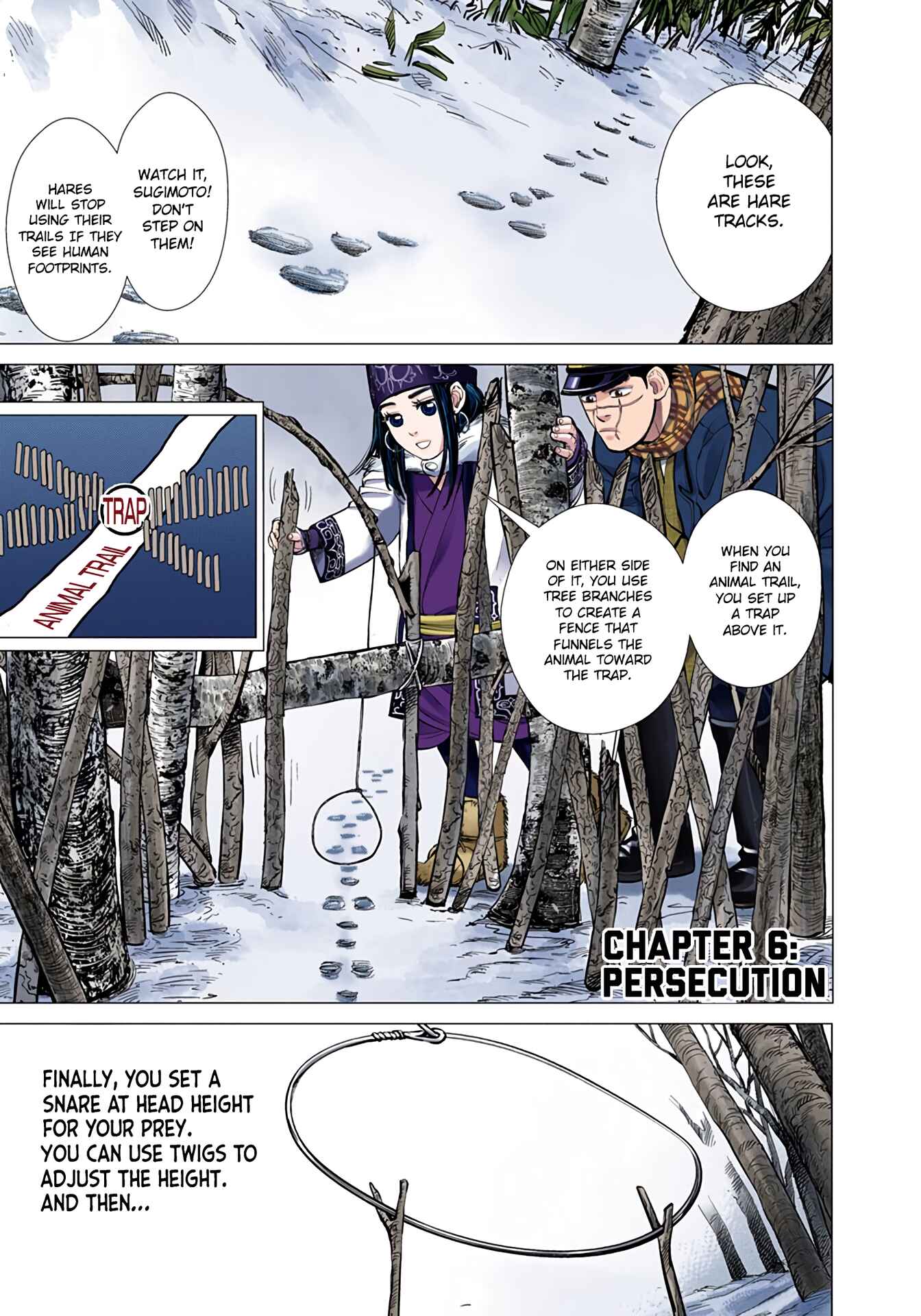 Golden Kamuy (Official Colored) Chapter 6 - Page 1