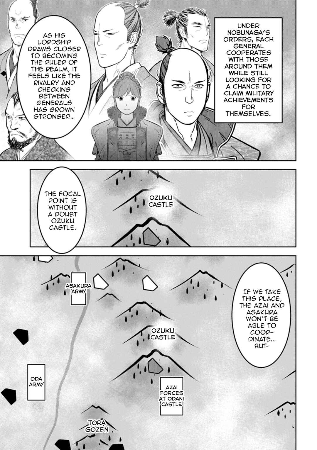 Sengoku Komachi Kuroutan Chapter 96 - Page 12