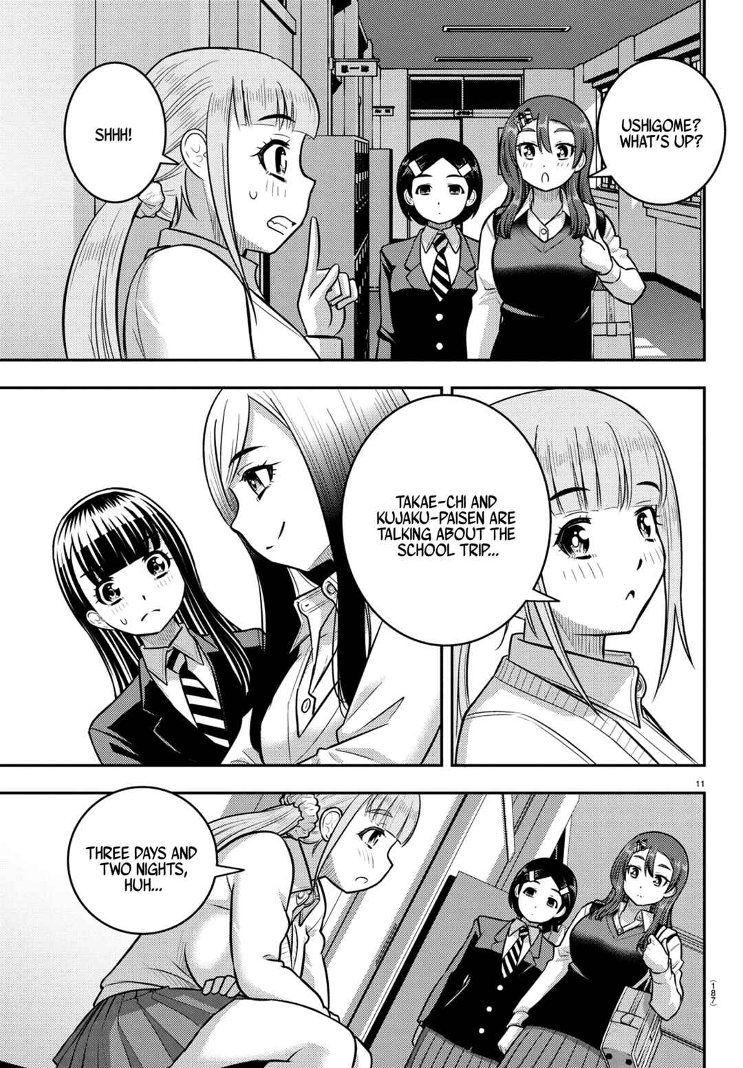 Yankee JK Kuzuhana-chan Chapter 249 - Page 11