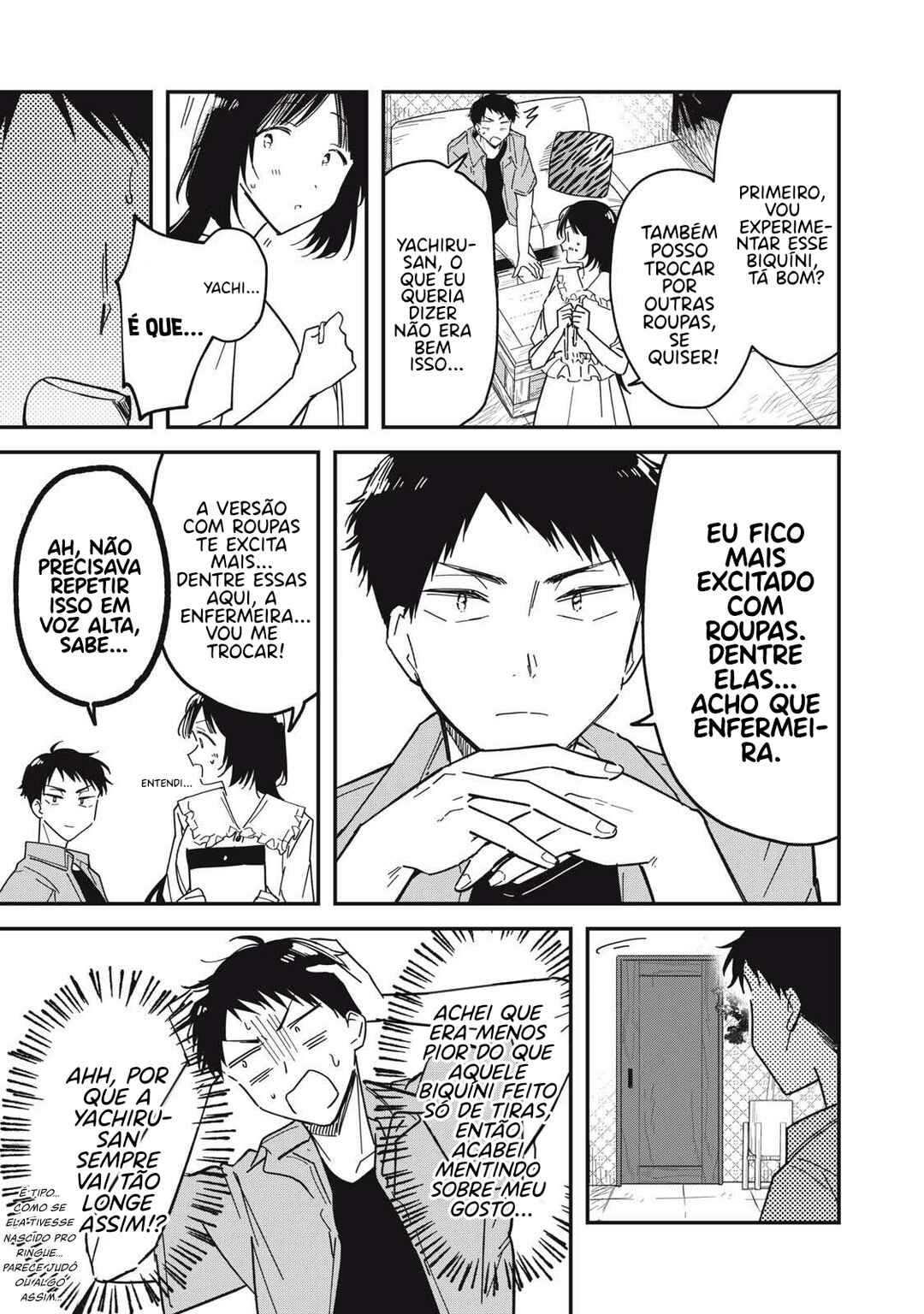 Yachiru-san wa Homeru to Nobiru Chapter 7.1 - Page 8