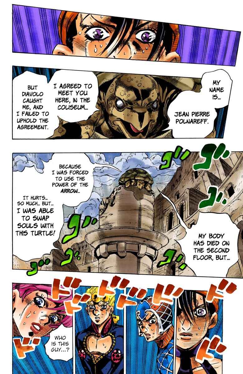 JoJo no Kimyou na Bouken: Part 5 - Ougon no Kaze Color-ban Chapter 134 - Page 17