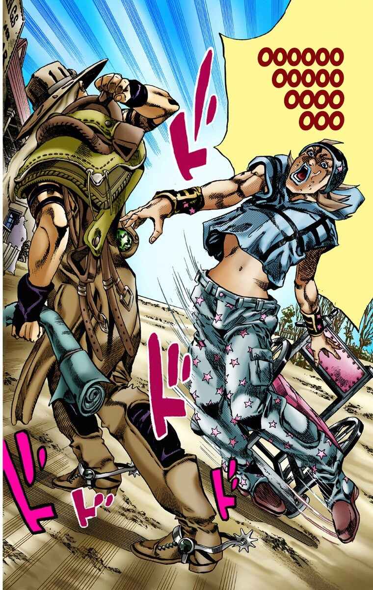 JoJo no Kimyou na Bouken: Part 7 - Steel Ball Run Color-ban Chapter 3 - Page 19