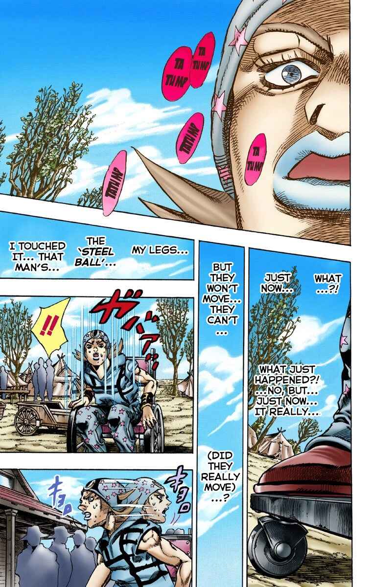 JoJo no Kimyou na Bouken: Part 7 - Steel Ball Run Color-ban Chapter 3 - Page 22