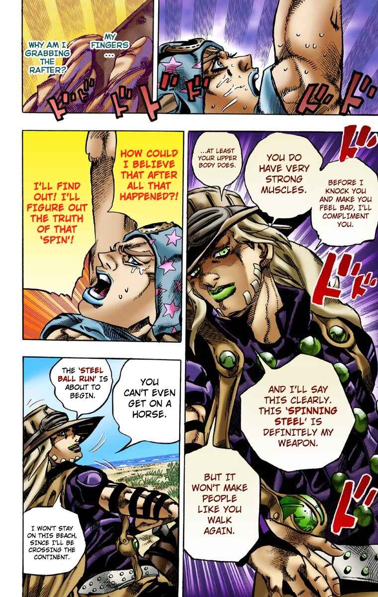 JoJo no Kimyou na Bouken: Part 7 - Steel Ball Run Color-ban Chapter 3 - Page 30