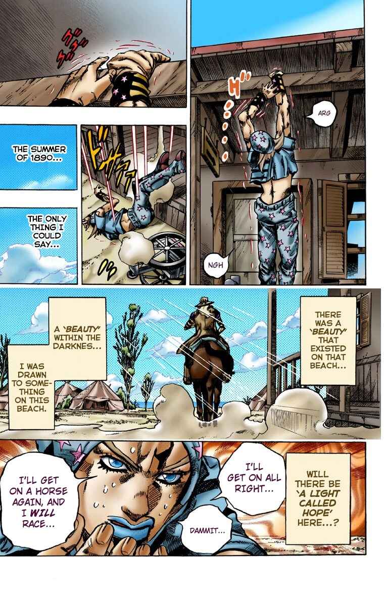 JoJo no Kimyou na Bouken: Part 7 - Steel Ball Run Color-ban Chapter 3 - Page 31