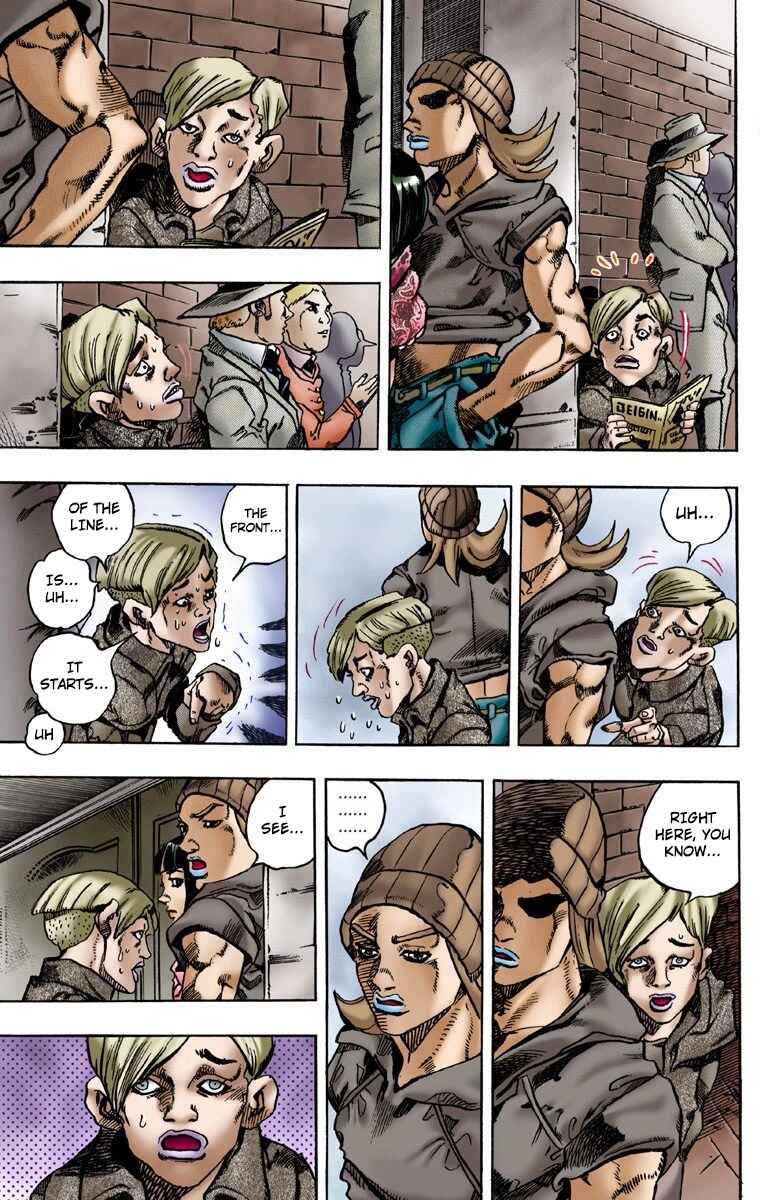 JoJo no Kimyou na Bouken: Part 7 - Steel Ball Run Color-ban Chapter 3 - Page 8