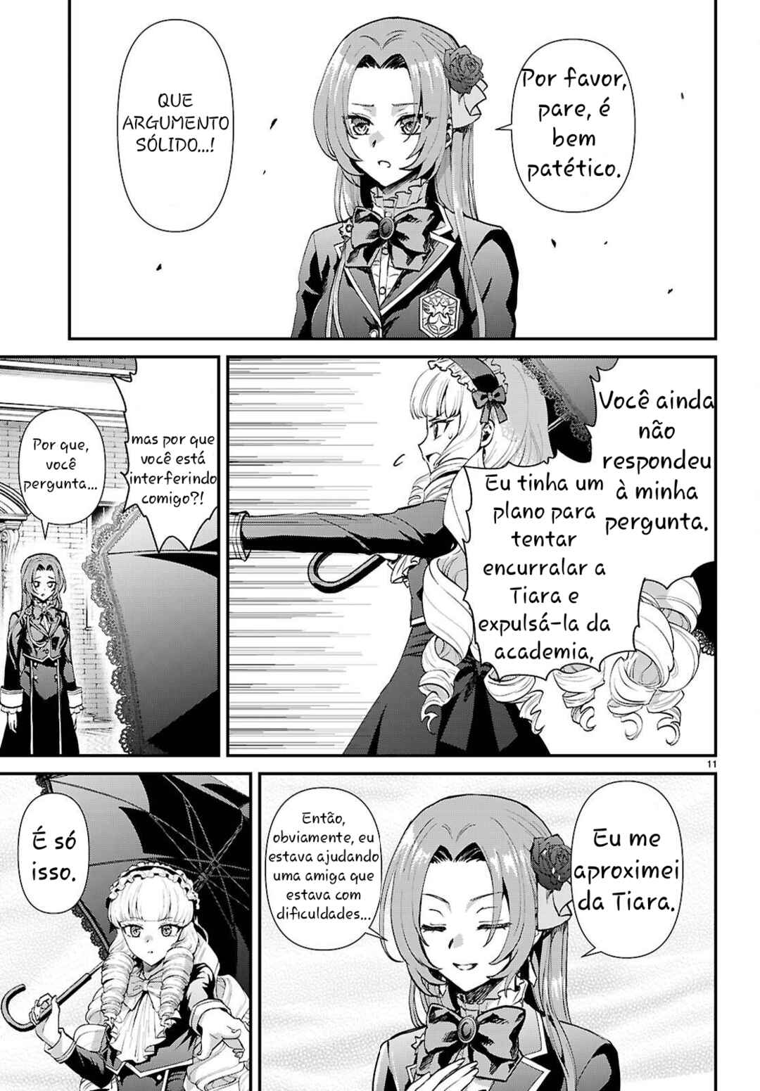 Danshi Koukousei, Otome Game no Akuyaku Reijou ni Tensei Suru. Chapter 7 - Page 11