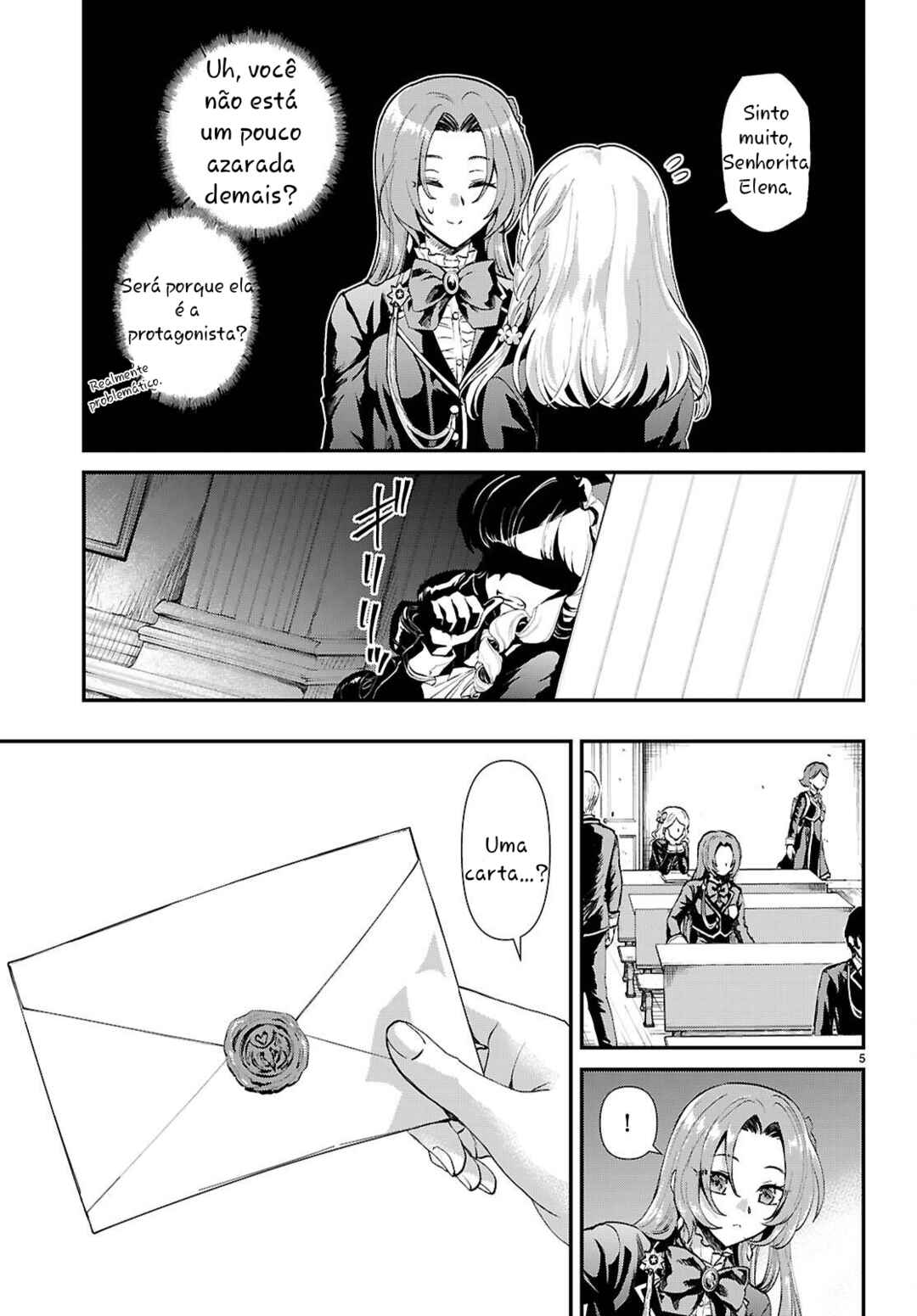 Danshi Koukousei, Otome Game no Akuyaku Reijou ni Tensei Suru. Chapter 7 - Page 5