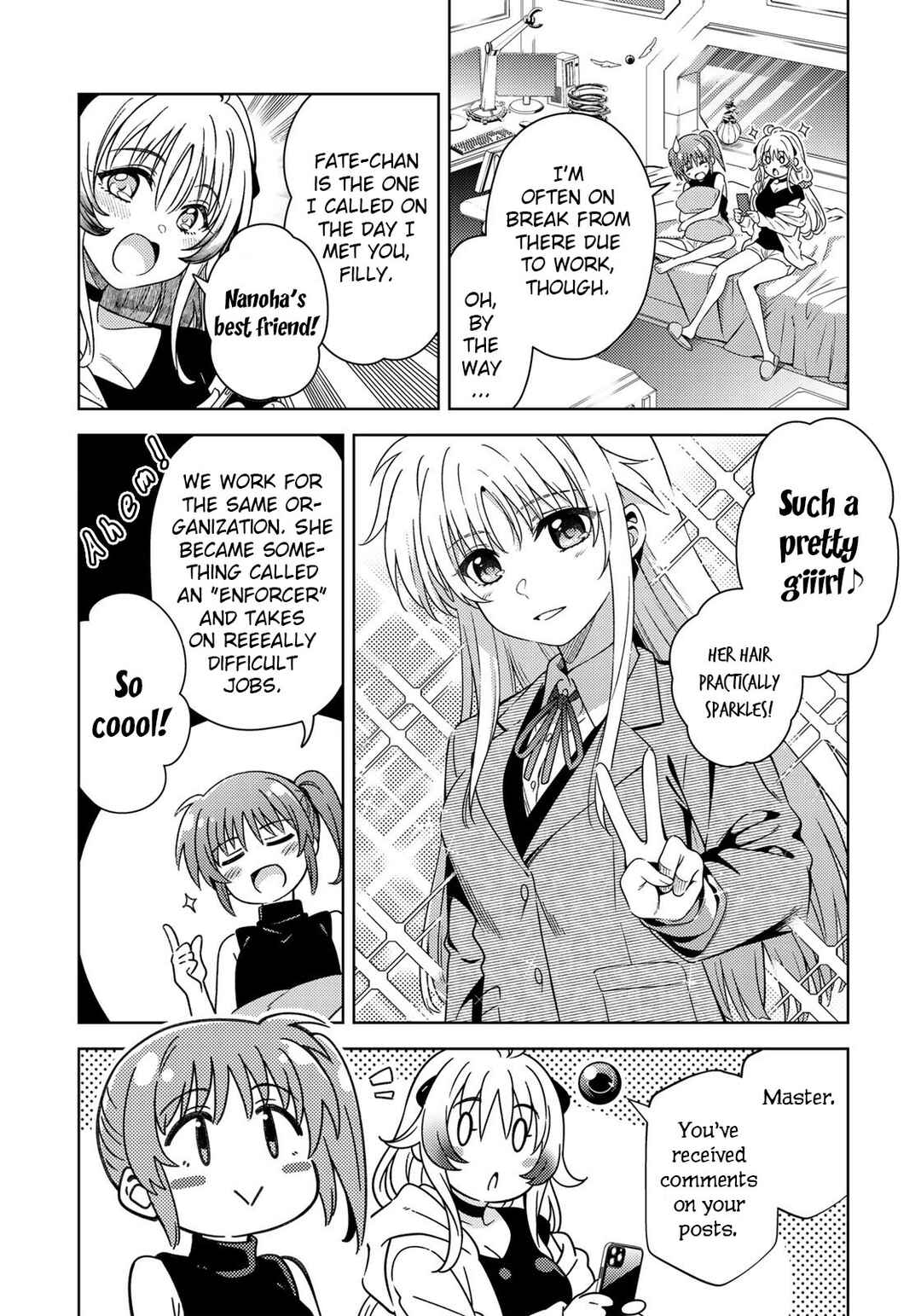 Mahou Shoujo Lyrical Nanoha EXCEEDS Chapter 3.1 - Page 10